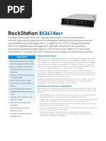 Synology RS3614xs+ Data Sheet Enu