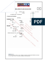 F2 Kemrex Capacity Load Calculation: Total Q - Factor Safety #DIV/0!