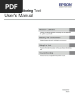 User's Manual: Epson Monitoring Tool