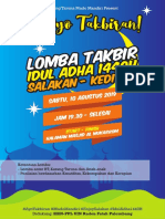 Poster Takbiran Dengan Ketentuan