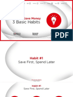 3 Basic Habits For Saving Money PDF