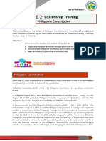 Module 2 - Philippine Constitution