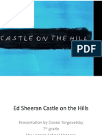 Ed Sheeran's "Castle on the Hill