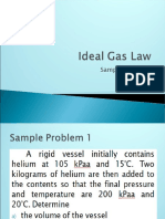 5.1 Feltap Ideal Gas Law Sample Problem