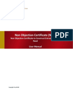 Non Objection Certificate (NOC) : User Manual