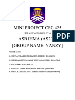 Final Project CSC 425