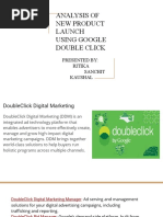 Analysis of New Product Launch Using Google Double Click (Ritika and Sanchit Kaushal)