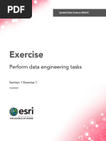 Section1 Exercise1 Perform Data Engineering Tasks PDF