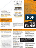 Are You Being Stalked Brochure 2009 - ENG - Color