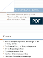 Chapter - 01 - Overview of Operating System