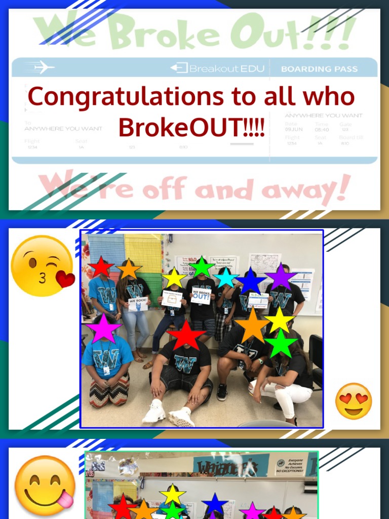 Break Out Photos | PDF