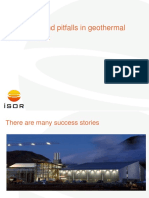 Obstacles and Pitfalls in Geothermal Development - FLOVENZ