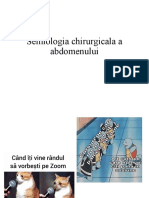 Semiologia Chirurgicala Perete Abdominal LP Online