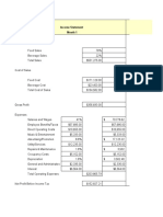 Assignment 5 Income Statement