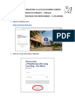 Manual de Registro - Tecnologico de Monterrey - Proyecto Pmesut PDF