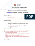 Mid-Term-Exam Sample Solutions S2 2020 PDF