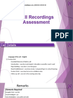 Call Recording Observations - Francis Richard