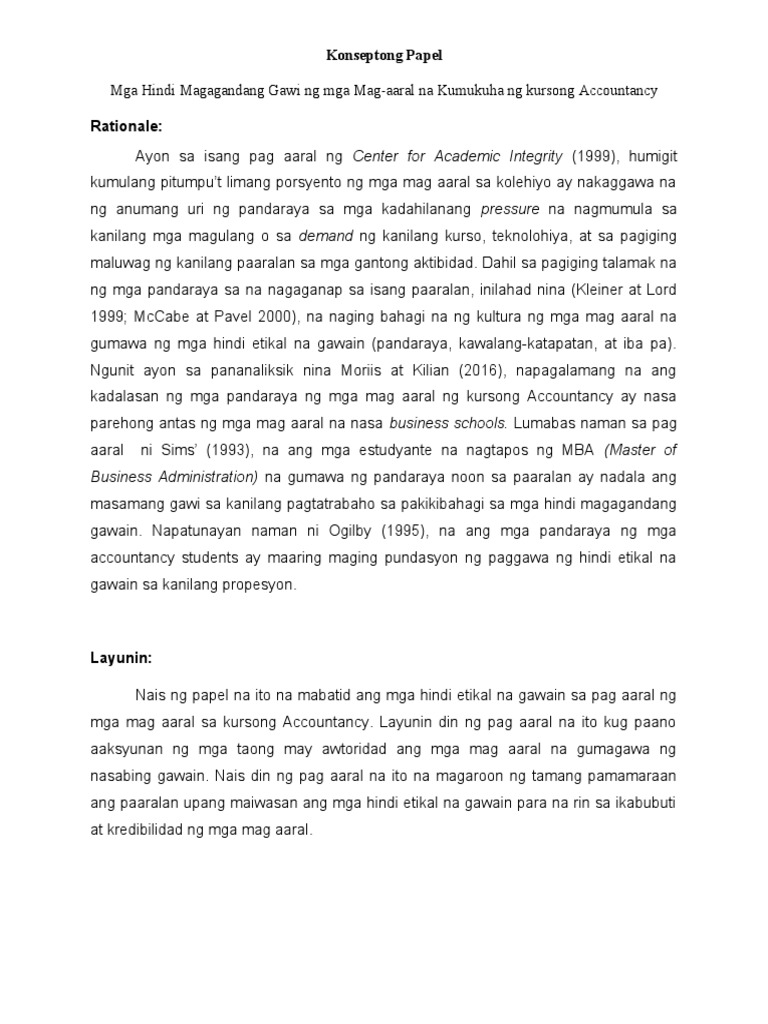 FilDis Concept Paper | PDF