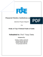 Financial Market, Institutions and Services: Submitted To: Prof. Vinay Dutta