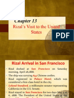 Rizal's Visit To The United States