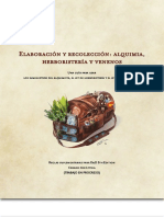 Elaboración - Alquimia, Herboristería y Venenos