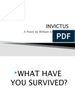 Invictus poem about overcoming adversity