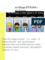 The Five Stages of Grief by Linda Paston