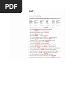Unit 1 Progress Test A Solutions | PDF | English Language | Linguistics