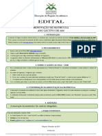 Direccao Do Registo Academico EDITAL REN PDF