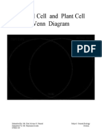 Animal Cell and Plant Cell Venn Diagram