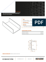 Canales Estructurales Deacero Ficha Tecnica PDF