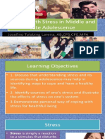 Chapter 5 Coping With Stress in Middle A