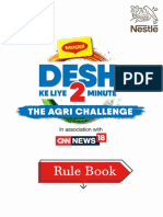 Nestle The Agri Challenge Rule Book PDF