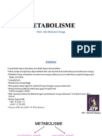 METABOLISME DAN ENERGI