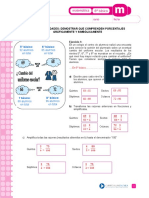 Porcentajes gráficos y simbólicos