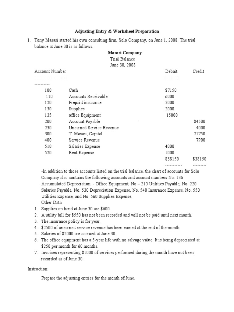 Adjusting Entry Math Latest | PDF | Expense | Debits And Credits