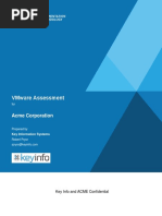 Vmware Assessment: Acme Corporation