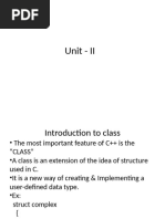 Unit - II