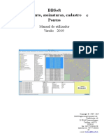 Bbsoft Levantamento, Assinaturas, Cadastro Pontos E: Manual Do Utilizador Versão 2019