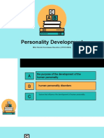 Personality Development: MHD Sholeh Kurniawan Nasution (4193332002)