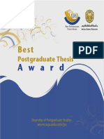 Best Postgrauate Thesis PDF
