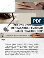 Konsep Praktik Keperawatan Berbasis Bukti