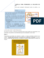 Elaboramos Una Cartilla para Promover La Solución de Conflictos en Familia