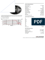 Bass BN15-400X: General Specifications