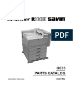 Parts Catalog G035: Ricoh Group Companies
