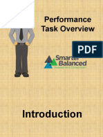 SB Performance Task Overview
