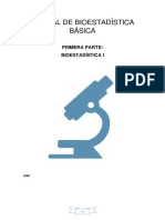 Manual de Bioestadística Básica I PDF