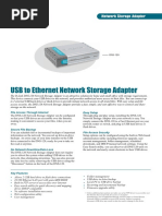 USB To Ethernet Network Storage Adapter