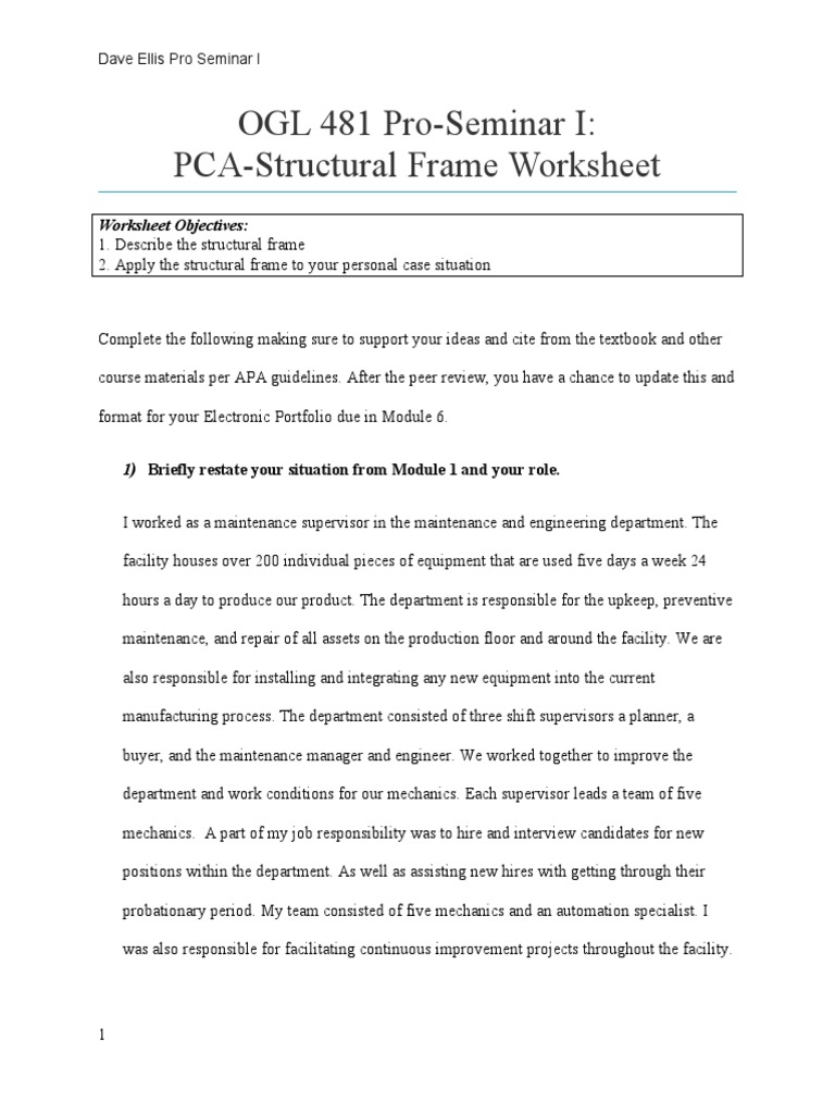 Structural Frame Analysis in Leadership | PDF | Leadership | Business