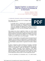 Pedagogia Cognitiva PDF